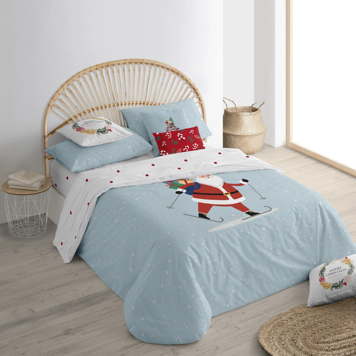 Housse de couette avec pressions 100% coton Laponia 48