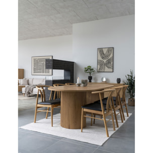 Vassoio tondo in travertino naturale Vikasa Home ø25,5 cm
