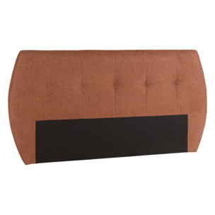 ARTHUR - Tête de lit rembourrée pour lits 140/160cm couleur terracotta