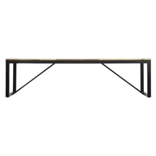 Banc "Edena" - métal & bois d'acacia