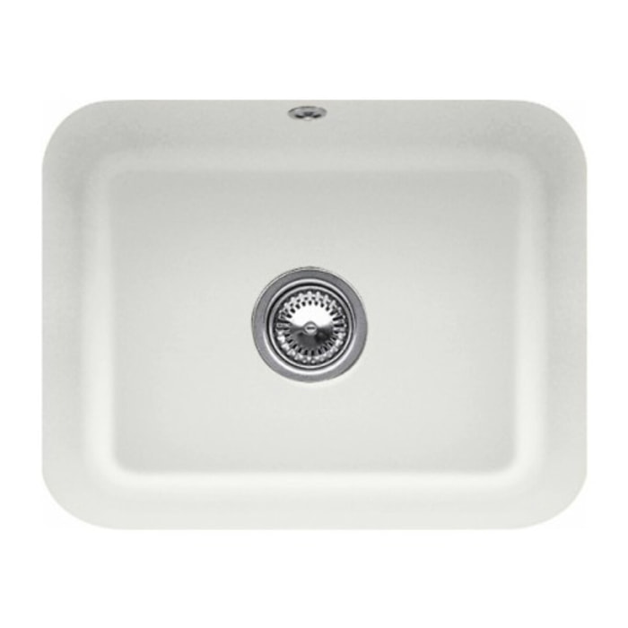 Evier 1 bac Cisterna 60C Steam CeramicPlus avec vidage manuel