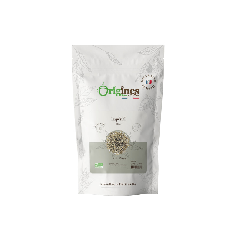 Thé Blanc Bio Impérial - Chine - Sachet 50g