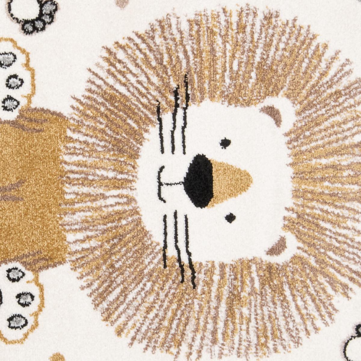 Tapis enfant Lion beige Tuco
