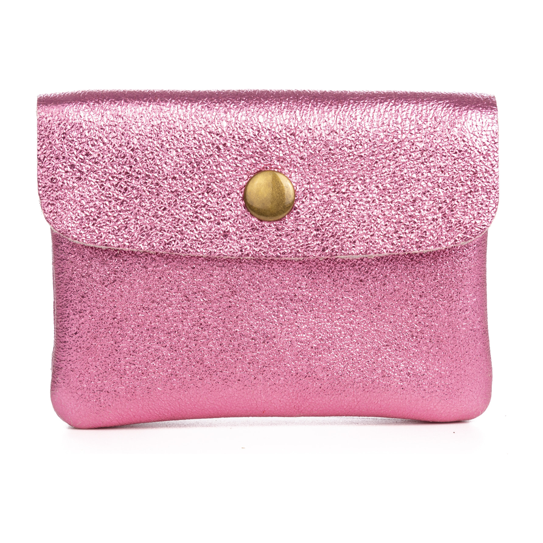 Alpignano portafoglio donna. Pelle autentica suede lucida.