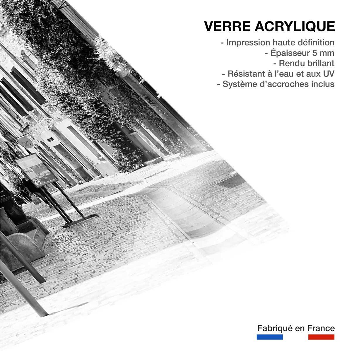 Tableau moderne rue du sud Tableau plexiglas