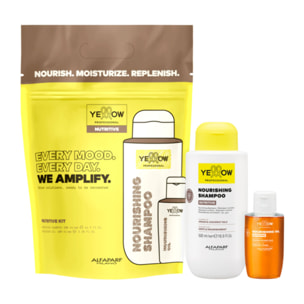 ALFAPARF Yellow Set Every Mood Nutritive Shampoo 500ml + Nourishing Oil 100ml