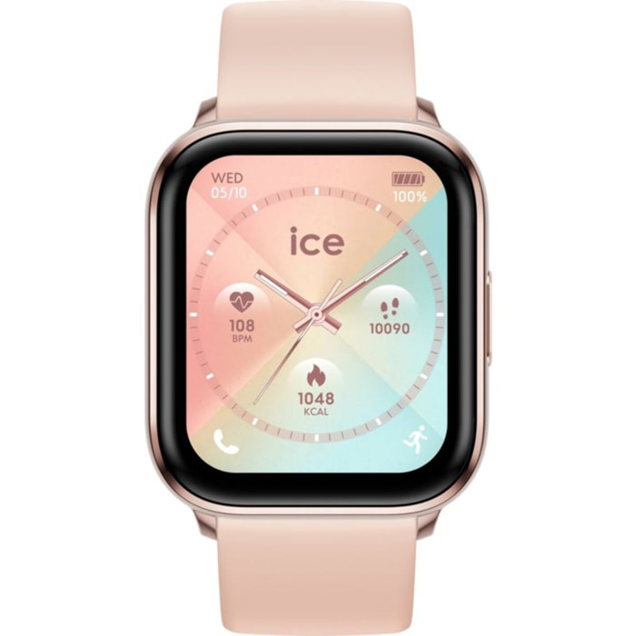 Montre connectée ICEWATCH Ice Fit 1.0 Amoled GPS Rose Gold Nu 1.78