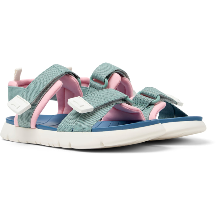 Sandali - CAMPER Oruga Sandal - Verde - Tessile tecnico