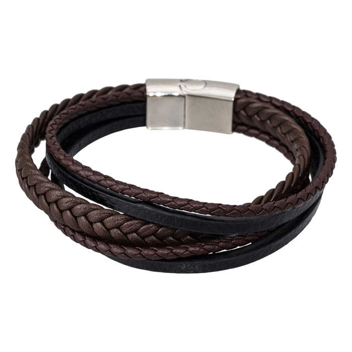 Bracciale U.S. Polo Assn. In metallo placato rodio