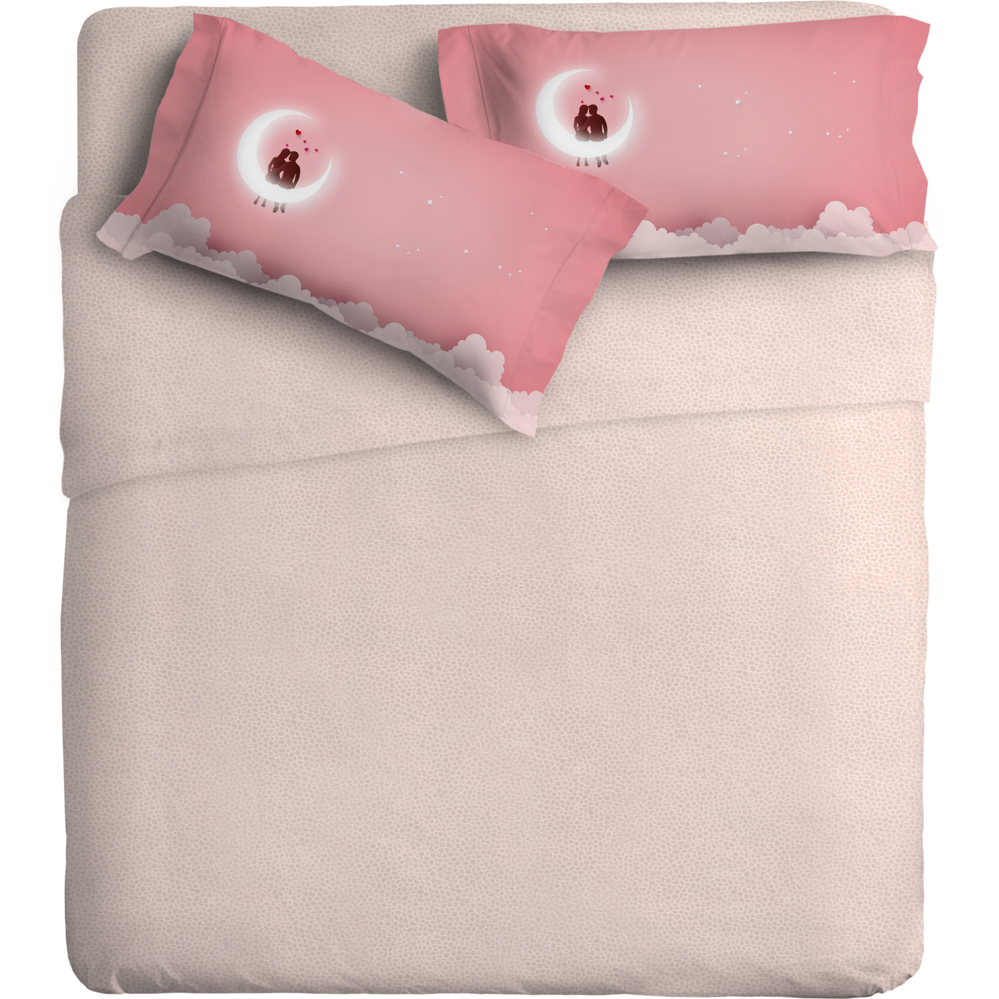 Completo letto fotografico Fine-Art IPERSAN Puro Cotone Altalena