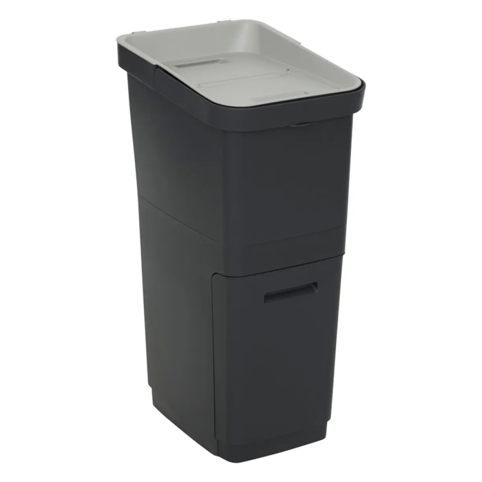 Poubelle de tri 36L 2 compartiments