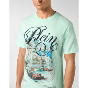 PHILIPP PLEIN T-Shirt Round Neck RACING