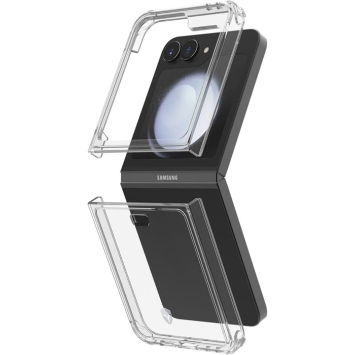 Coque FORCE CASE Samsung Z Flip6 DUO Transparente