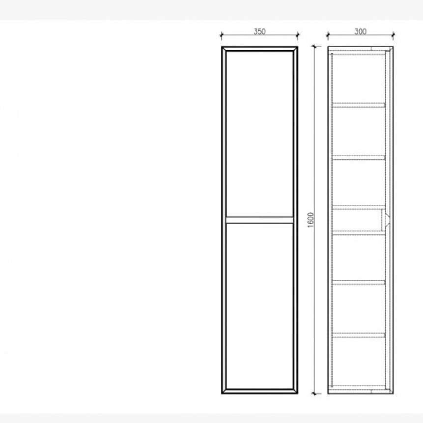 Ensemble de salle de bain 120 cm noir Aquasasso