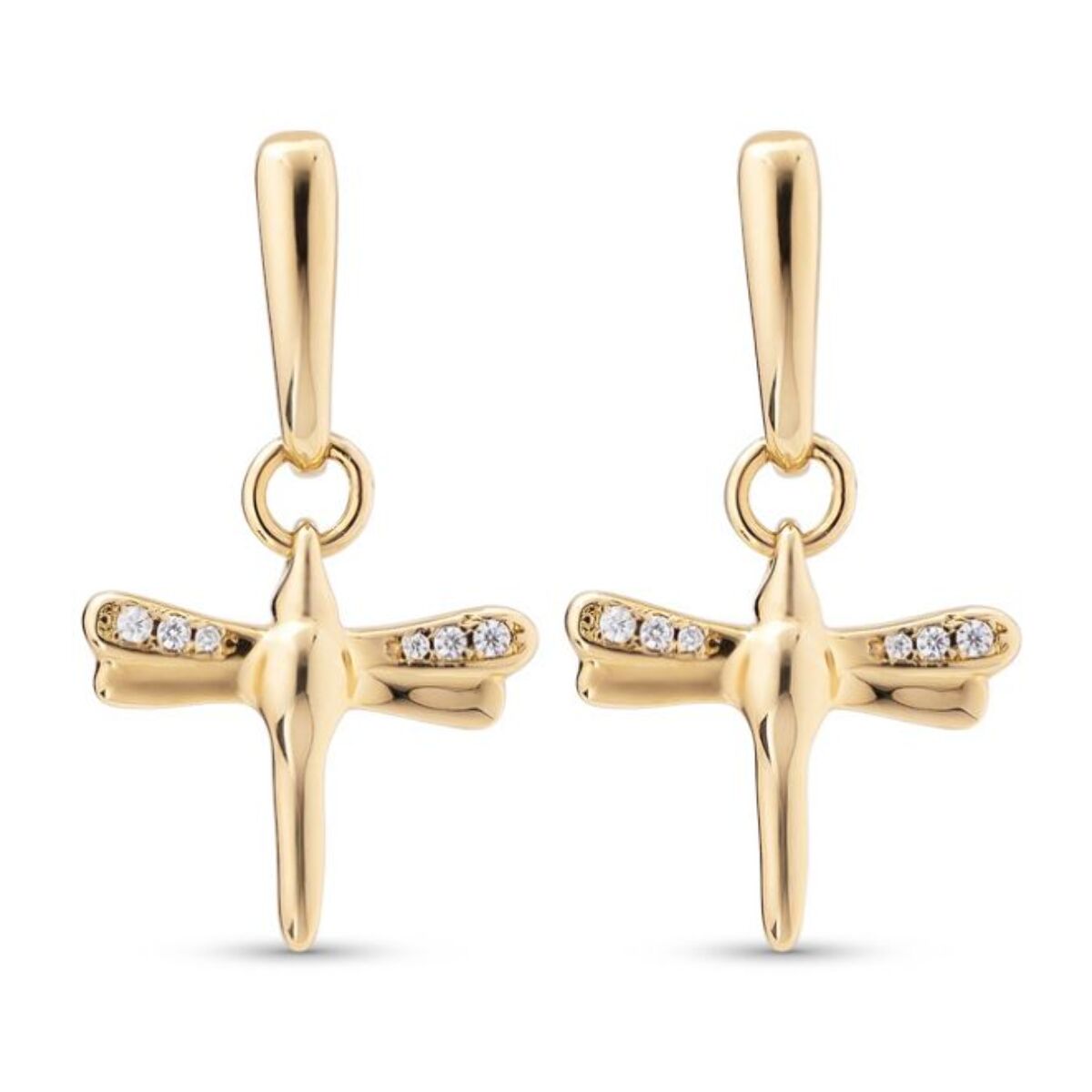 Pendiente Fortune Topaz BLANCO U