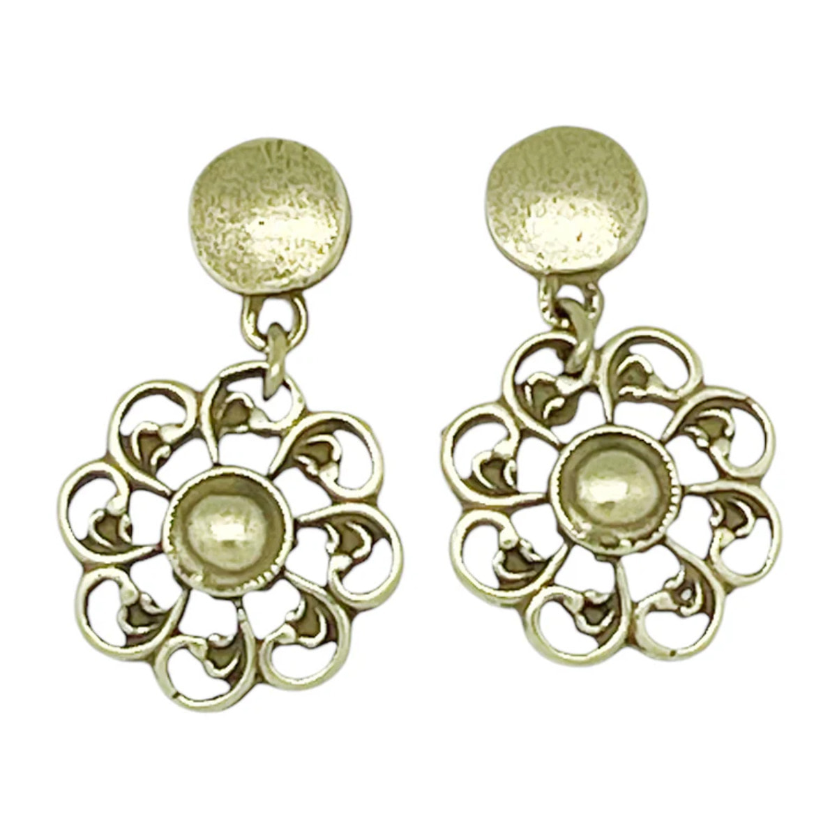 Pendine Aurea en dorado filigrana