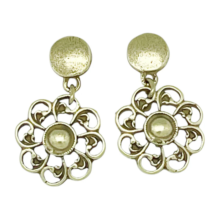 Pendine Aurea en dorado filigrana