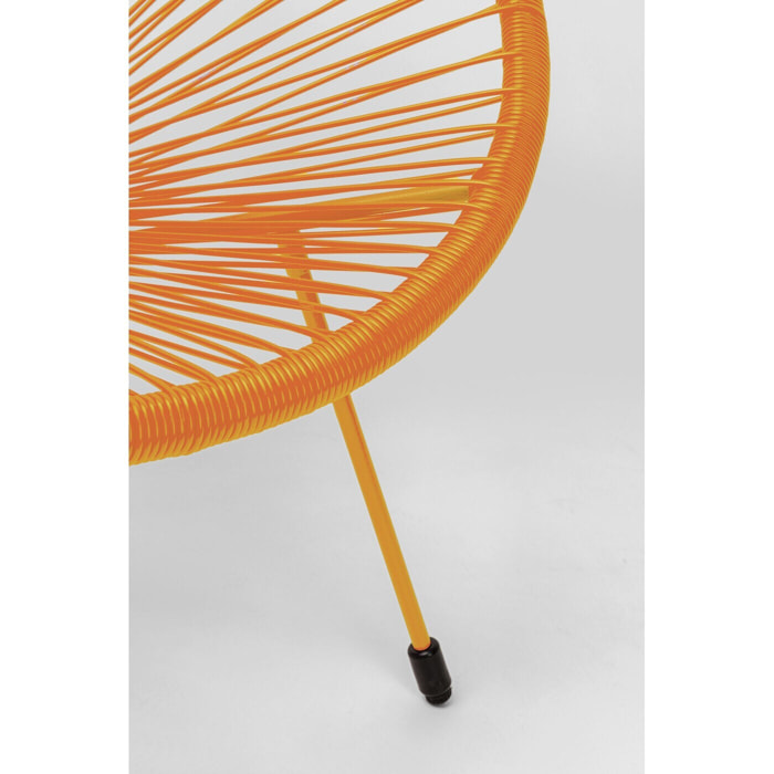 Fauteuil de jardin Acapulco Mono orange Kare Design
