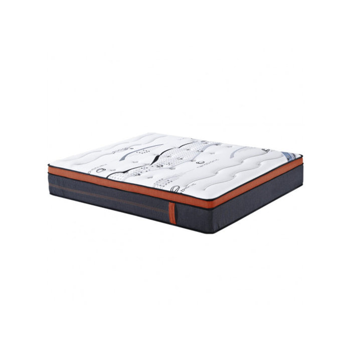 Matelas physiologique mémoire de forme 180 x 200 cm - PHYSIO MEMORY