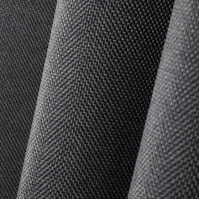Rideau occultant doublure polaire - Gris anthracite