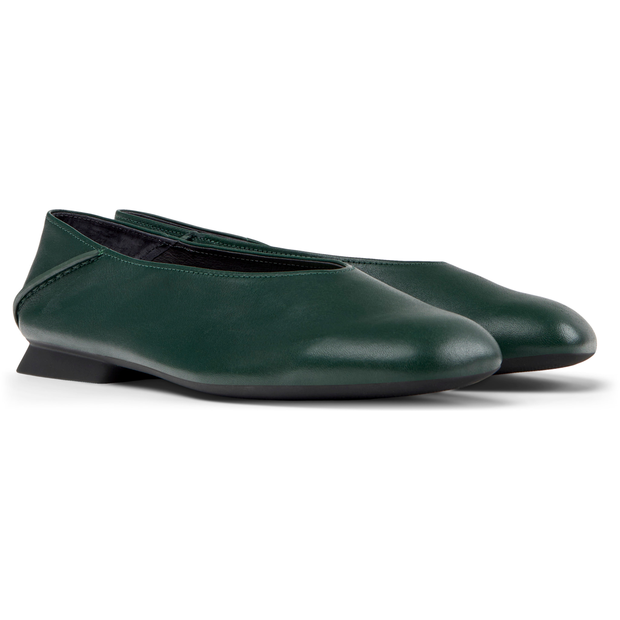 Ballerine - CAMPER Casi Myra - Verde - Pelle liscia