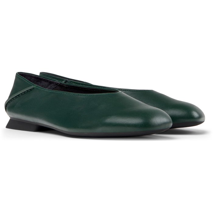 Ballerine - CAMPER Casi Myra - Verde - Pelle liscia