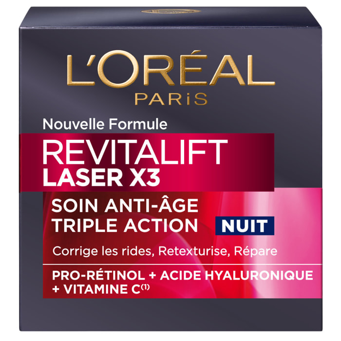 L'Oréal Paris Revitalift Laser Soin Anti-Âge Nuit 50ml