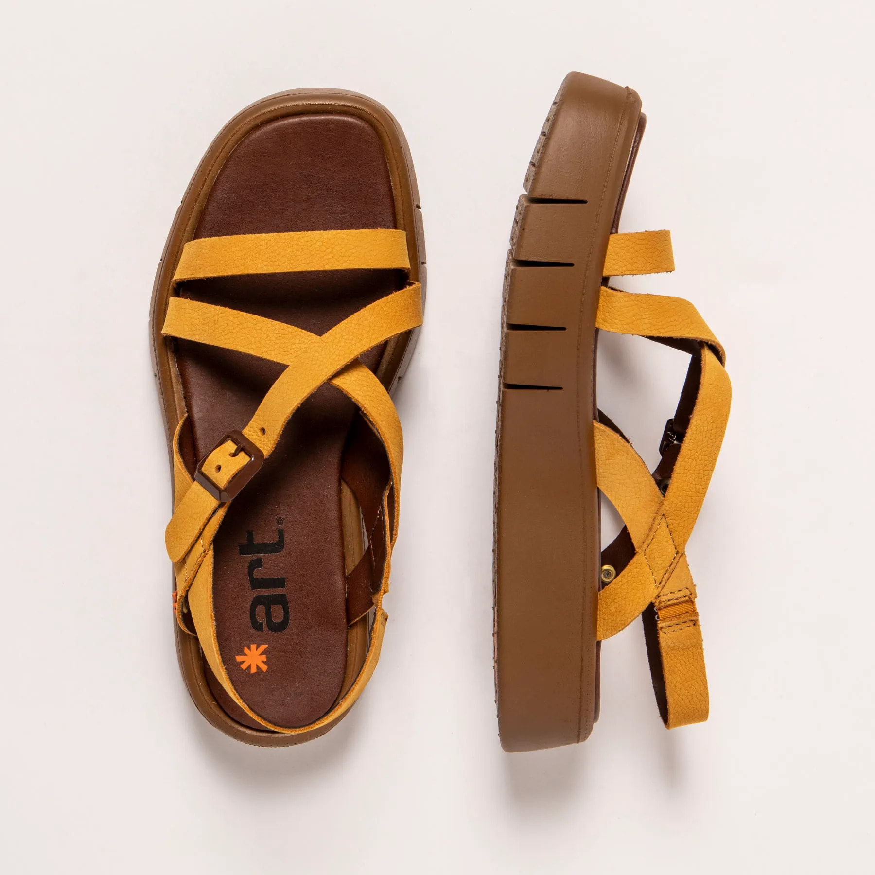 Sandalias 1853 NOBUCK HONEY/ MALAGA color Honey