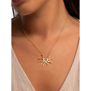Collana Sole Mio Placcato Oro