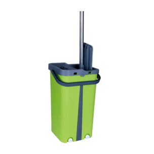 Balai Plat Microfibre Systeme d'Essorage vert Cenocco CC9077-GN