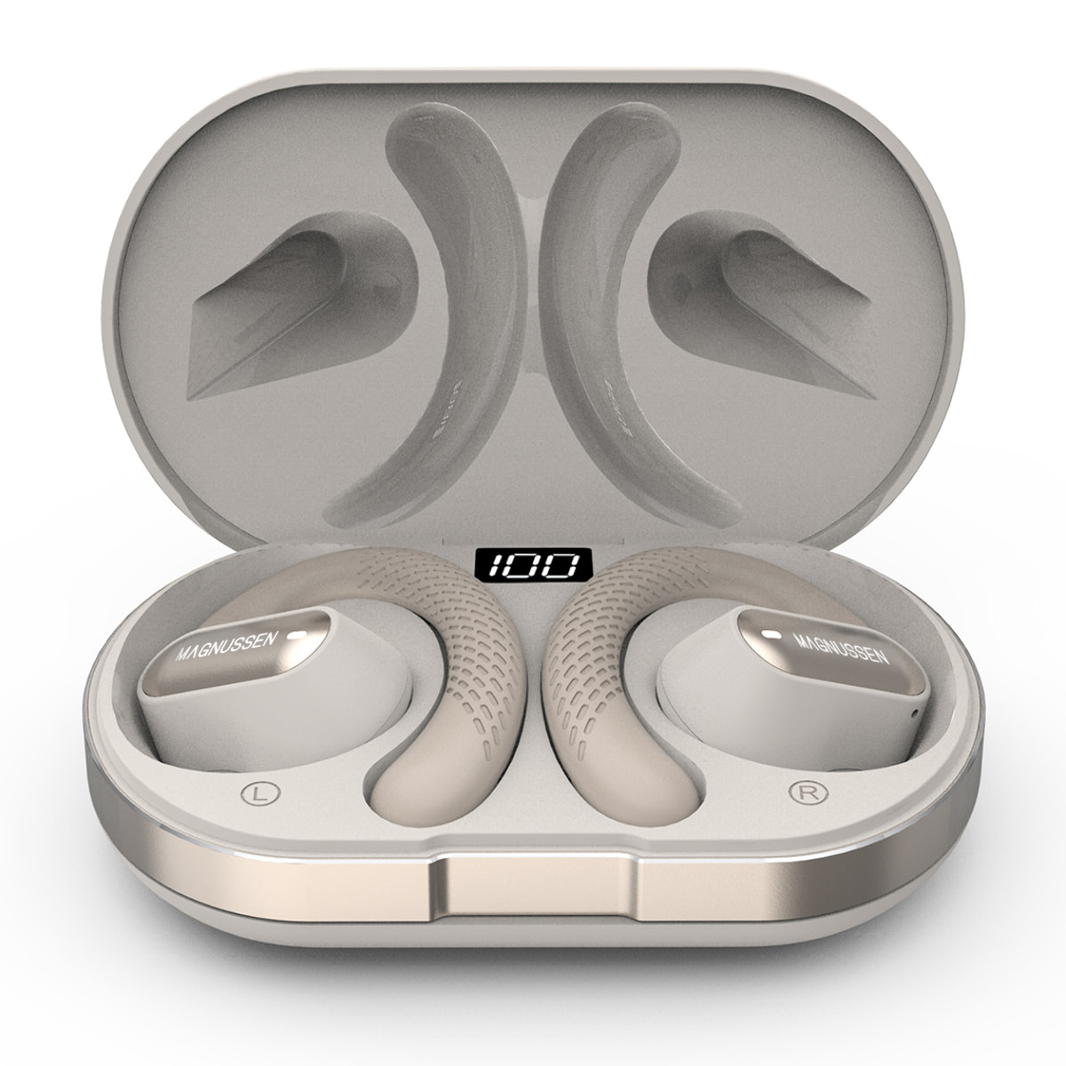 AURICOLARI MAGNUSSEN M23 in colore Beige