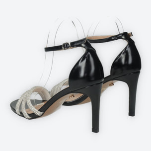 Sandali Donna Tata Italia Nero