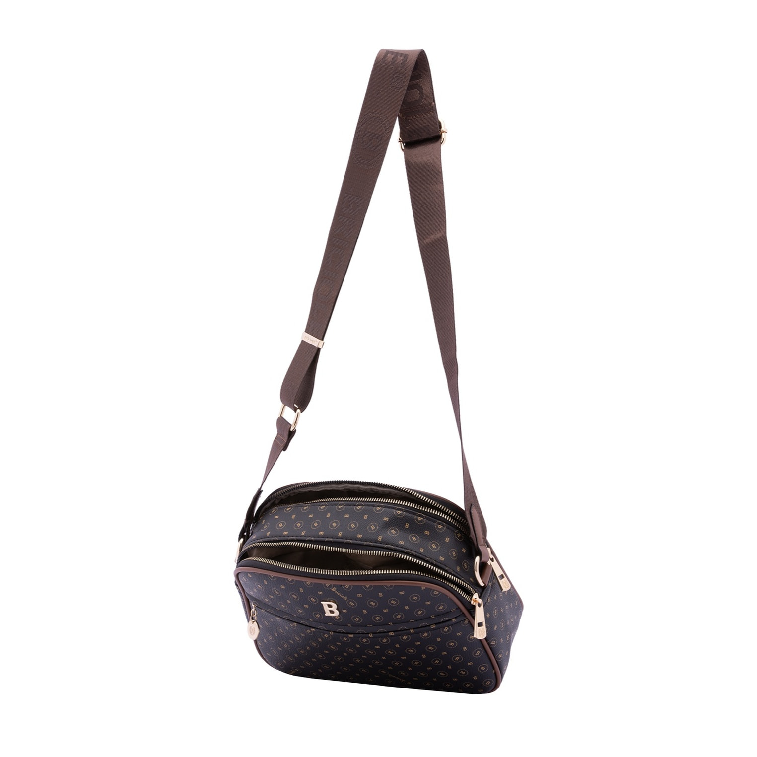 Borsa a tracolla da donna - Modello False - Ecopelle - 19.0 x 26.0 x 9.0 cm