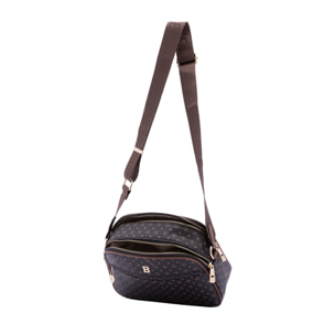 Borsa a tracolla da donna - Modello False - Ecopelle - 19.0 x 26.0 x 9.0 cm