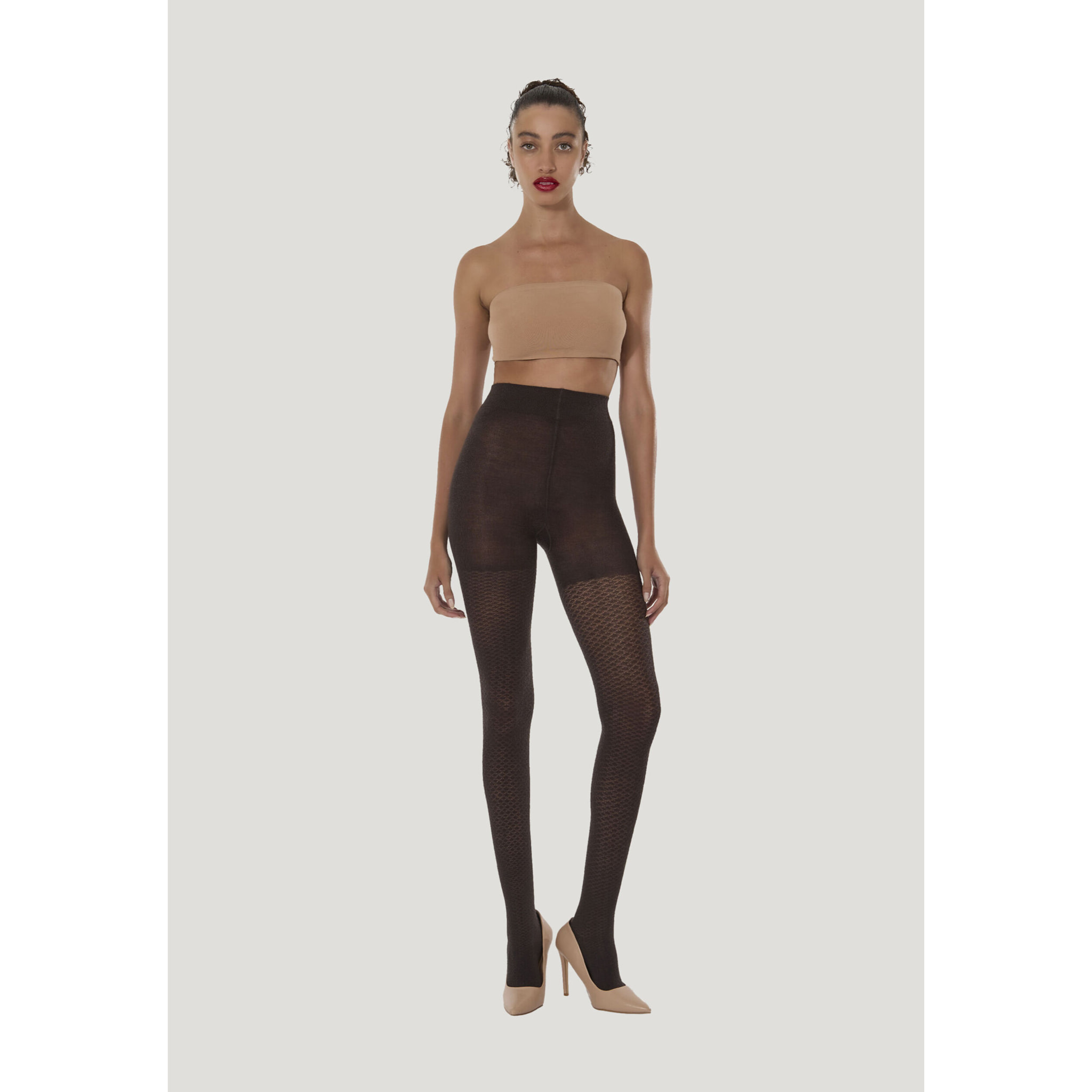 Collant Merino Pattern Tights