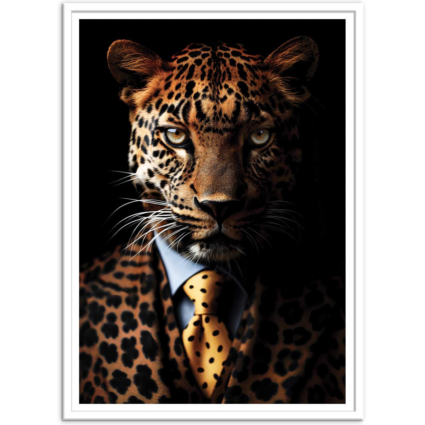 Affiche - Leopard Wild Suits - Philippe Hugonnard