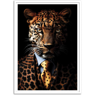 Affiche - Leopard Wild Suits - Philippe Hugonnard