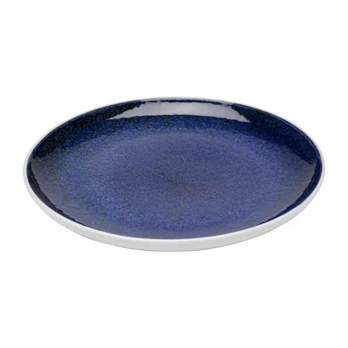 Assiettes Partito 22cm bleues set de 6 Kare Design