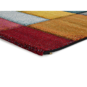 Alfombra geométrica Harlequin Multicolor, varias medidas disponibles