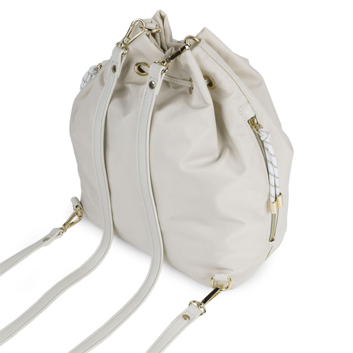 Bolso De Hombro Skpat Clarington Beige