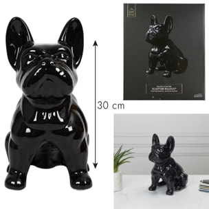 BULLDOG CERAMIQUE NOIR 30CM M4