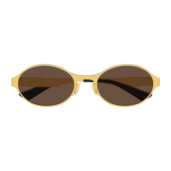 Gafas de Sol Bottega Veneta BV1456S-001 de Metal Unisex 55 mm