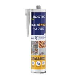 Colle et joint Premium P790 BOSTIK Gris béton - 30616374