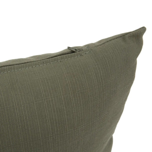 Coussin déco Korai vert laurier 40x40cm