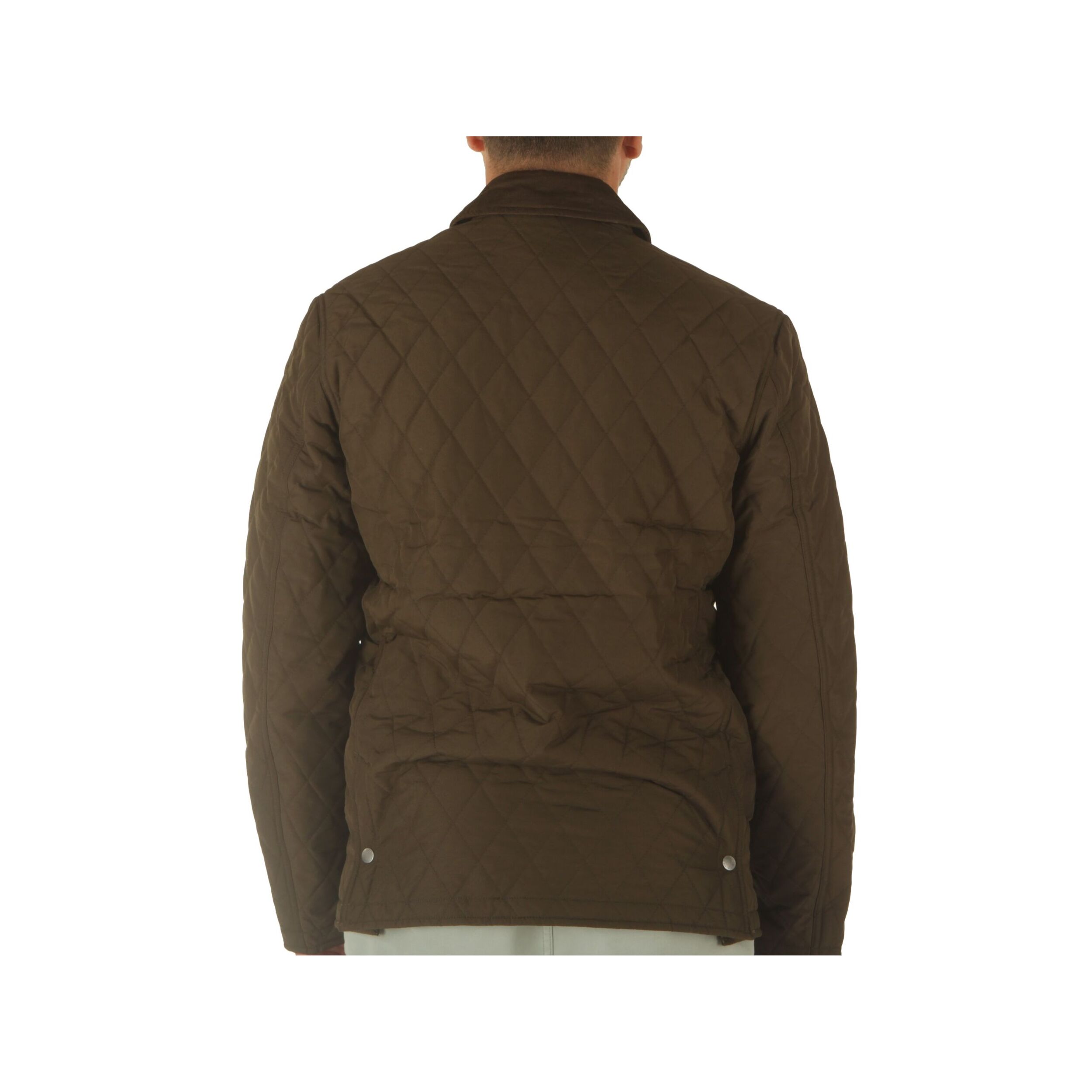 Giacche Lyle & Scott Quilted Jacket Olive Verde