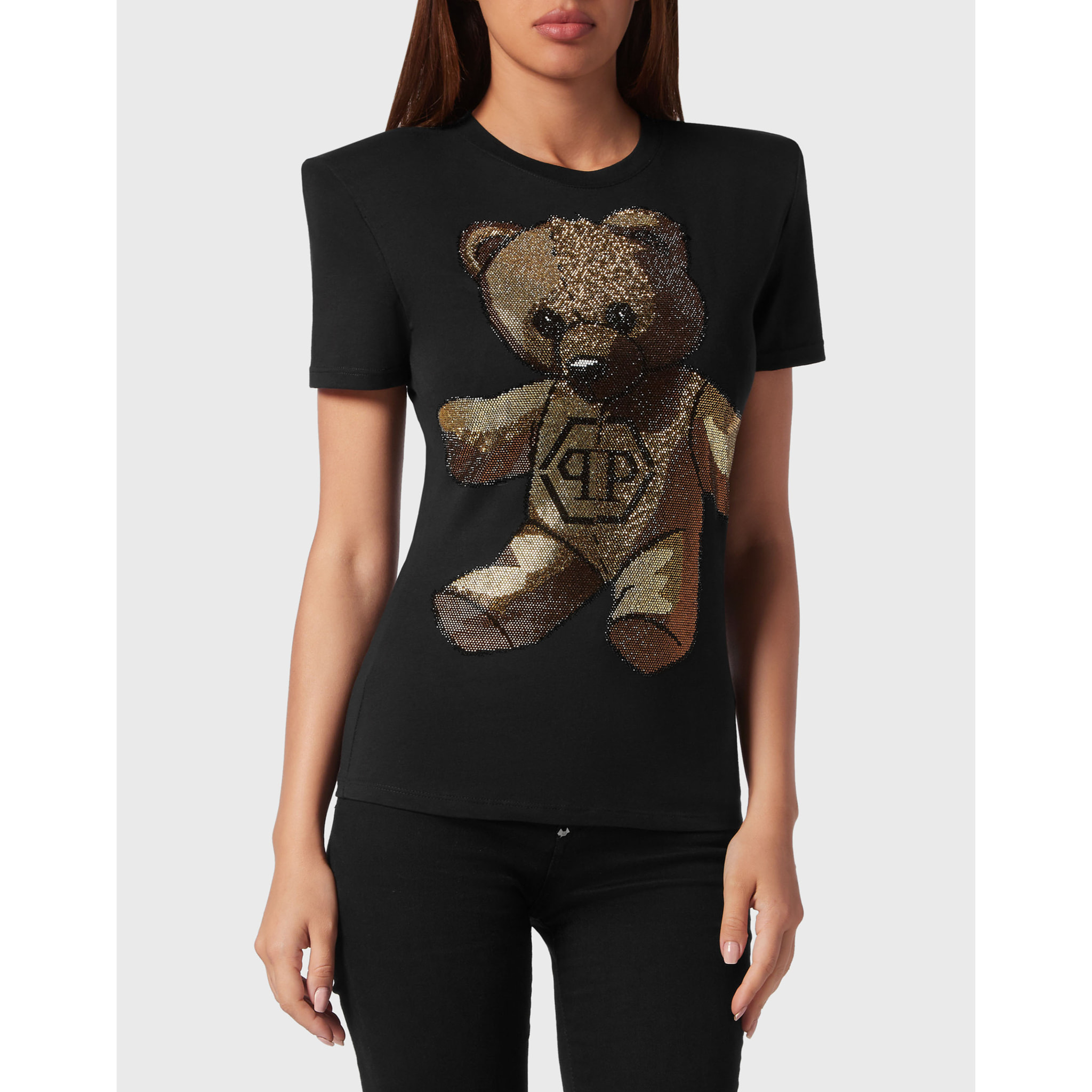 PHILIPP PLEIN Camiseta Cuello Redondo TEDDY