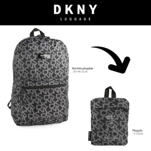 Mochila Casual/Ocio Dkny Dkny-928 Packable Black/Charcoal