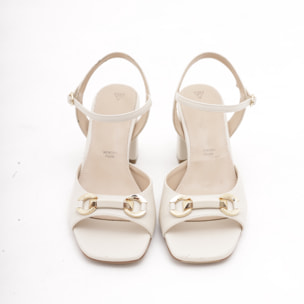 SANDALO MORSETTO CHOCOLA' PANNA