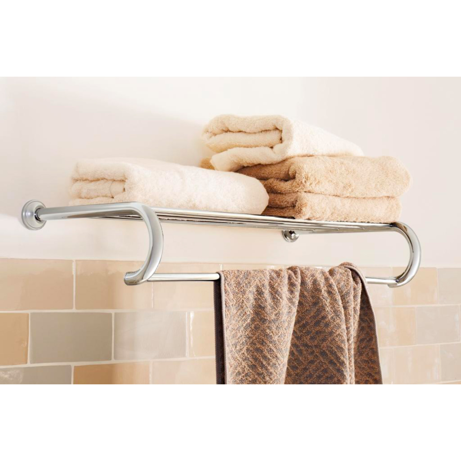 Rack porte-serviettes 58cm Authentic