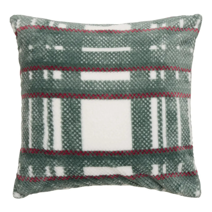 Coussin Lary carré 40x40cm vert